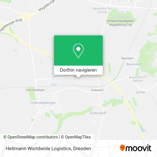 Hellmann Worldwide Logistics Karte