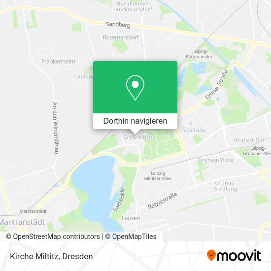 Kirche Miltitz Karte