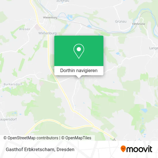 Gasthof Erbkretscham Karte