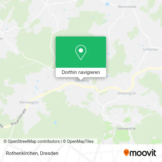 Rothenkirchen Karte