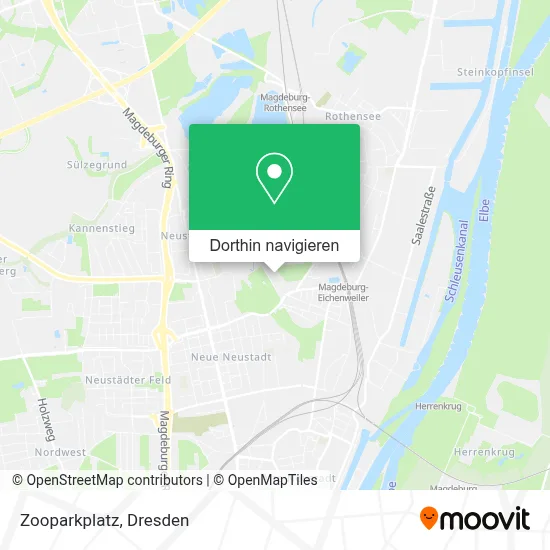 Zooparkplatz Karte