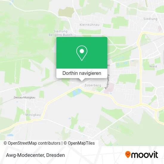 Awg-Modecenter Karte