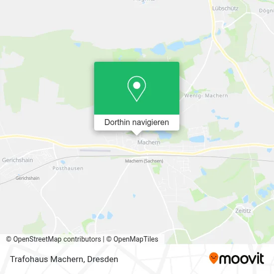 Trafohaus Machern Karte
