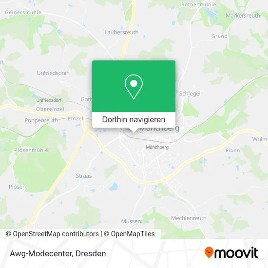 Awg-Modecenter Karte