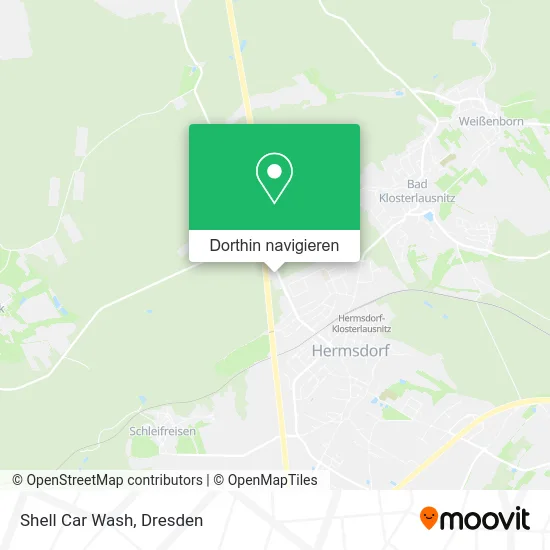 Shell Car Wash Karte