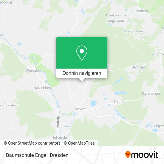 Baumschule Engel Karte