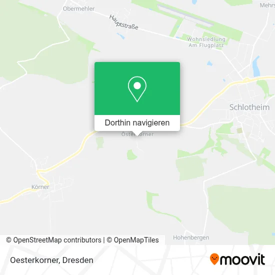 Oesterkorner Karte
