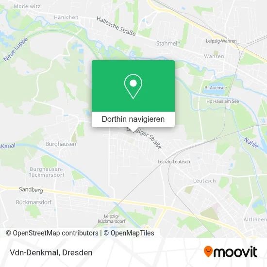 Vdn-Denkmal Karte