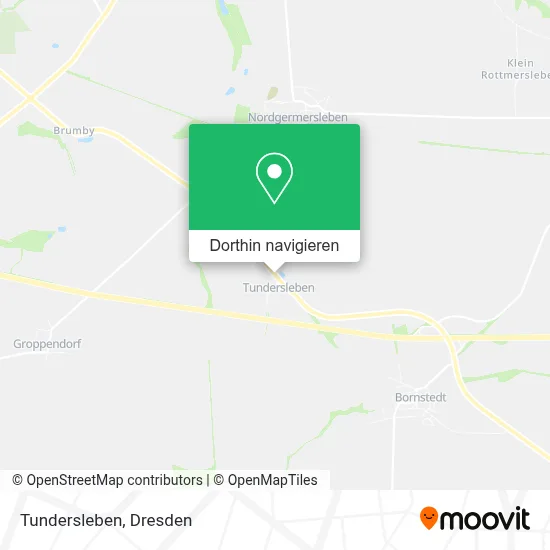 Tundersleben Karte