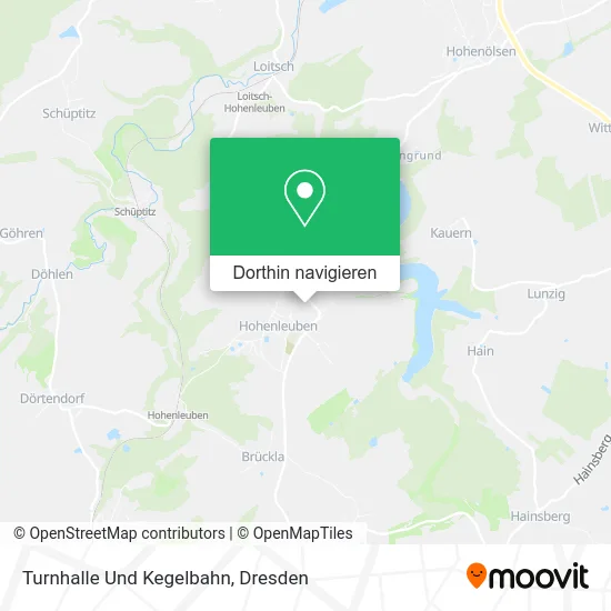 Turnhalle Und Kegelbahn Karte