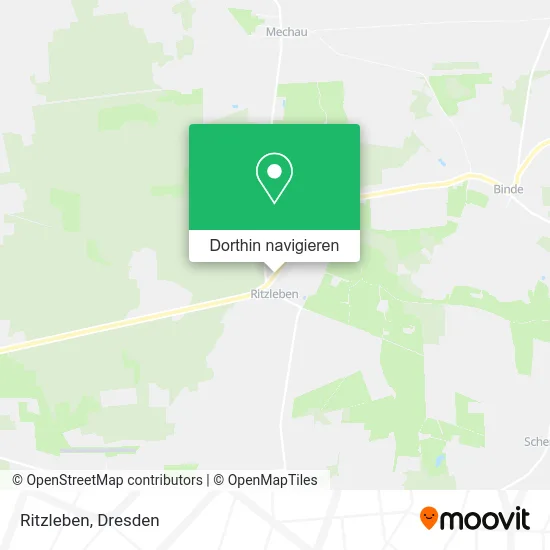 Ritzleben Karte
