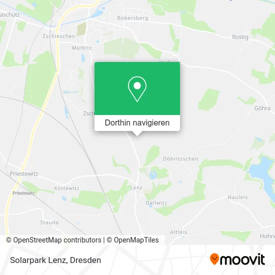 Solarpark Lenz Karte