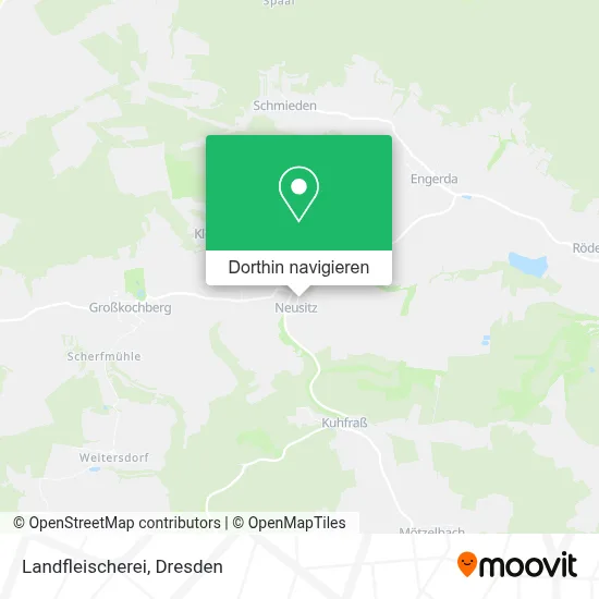 Landfleischerei Karte