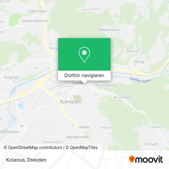 Kolanus Karte