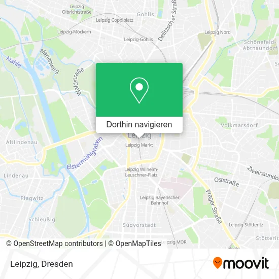 Leipzig Karte