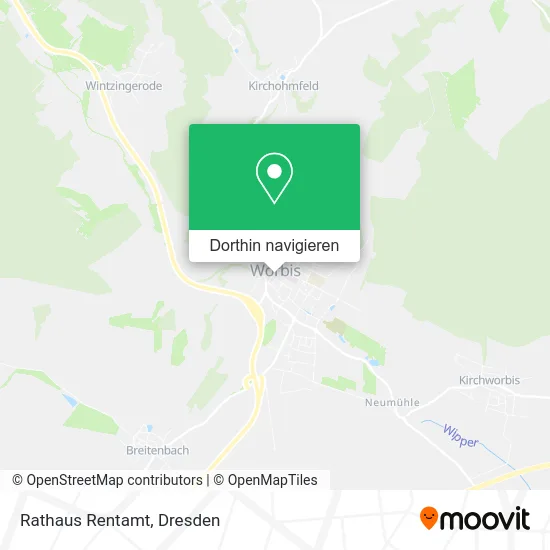 Rathaus Rentamt Karte