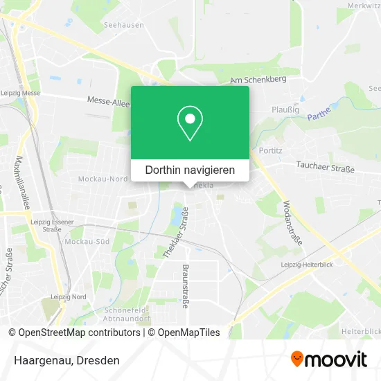 Haargenau Karte