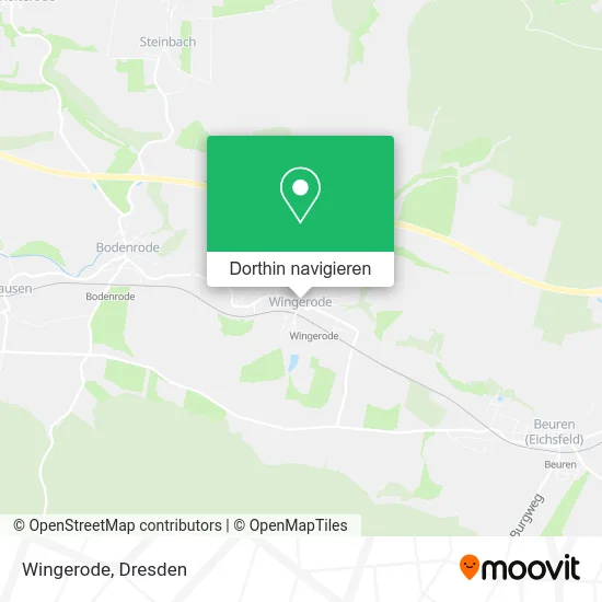 Wingerode Karte