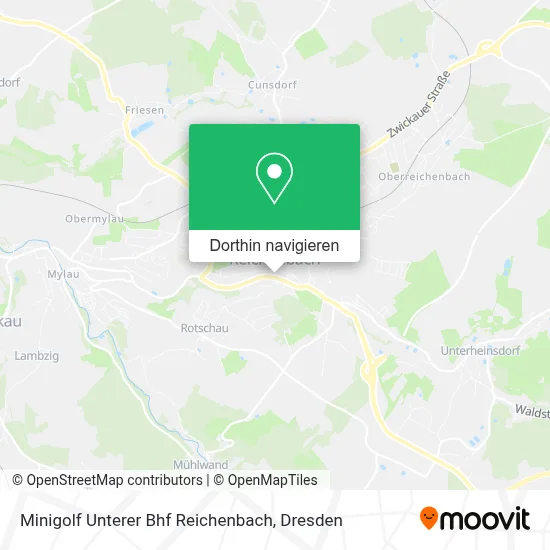 Minigolf Unterer Bhf Reichenbach Karte