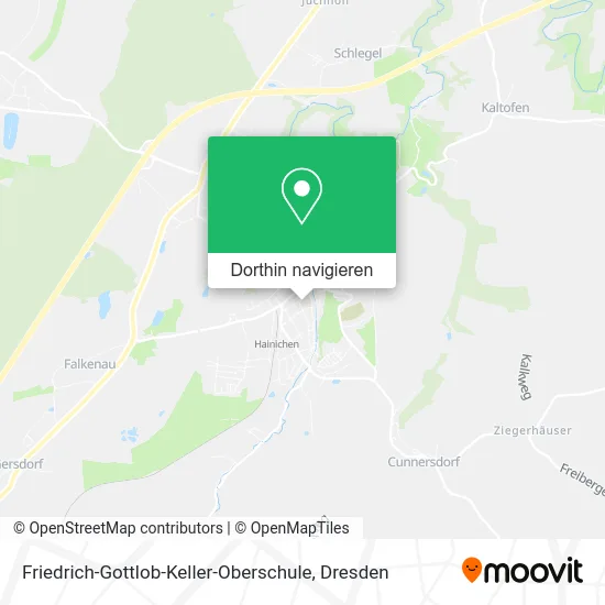 Friedrich-Gottlob-Keller-Oberschule Karte