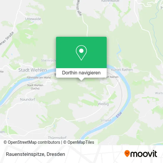 Rauensteinspitze Karte