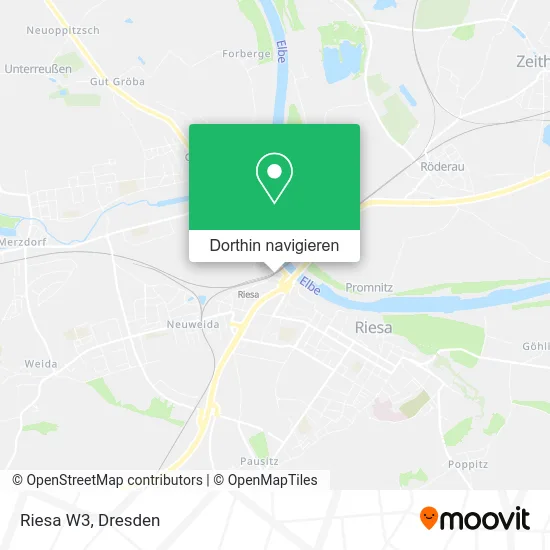 Riesa W3 Karte