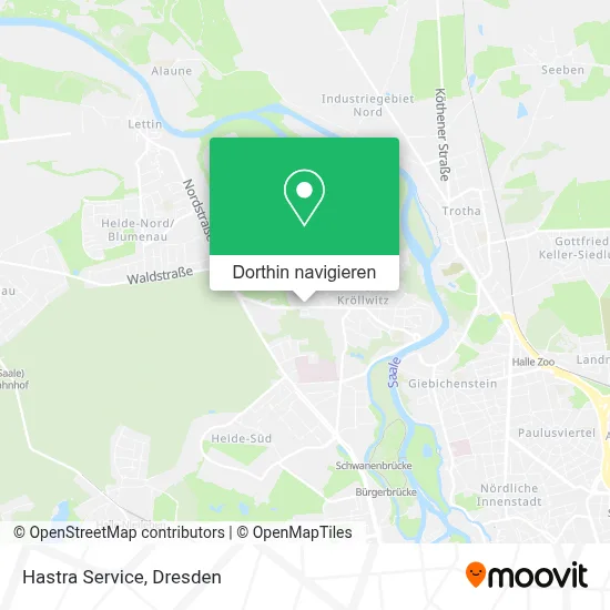 Hastra Service Karte