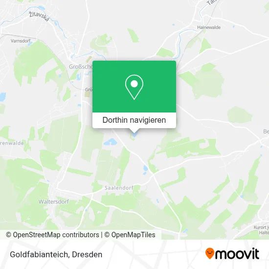 Goldfabianteich Karte