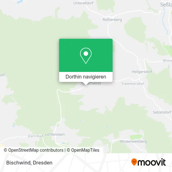 Bischwind Karte