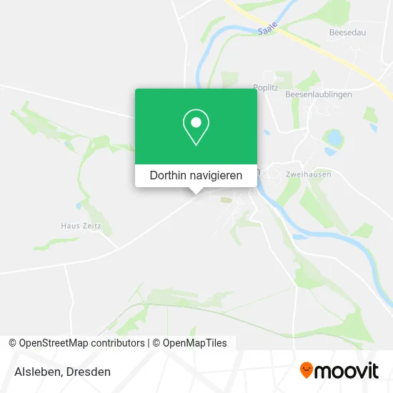 Alsleben Karte