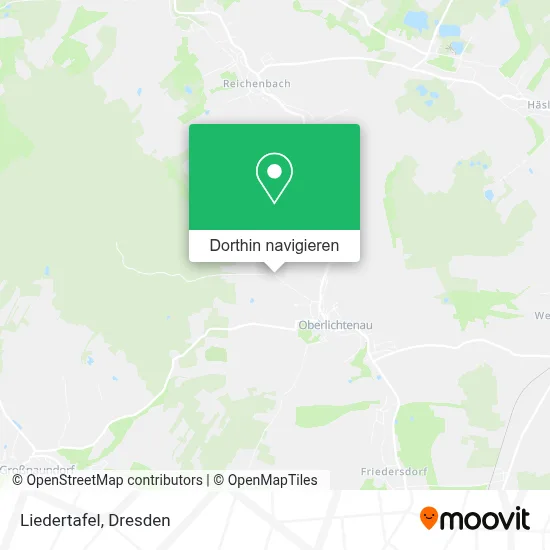 Liedertafel Karte