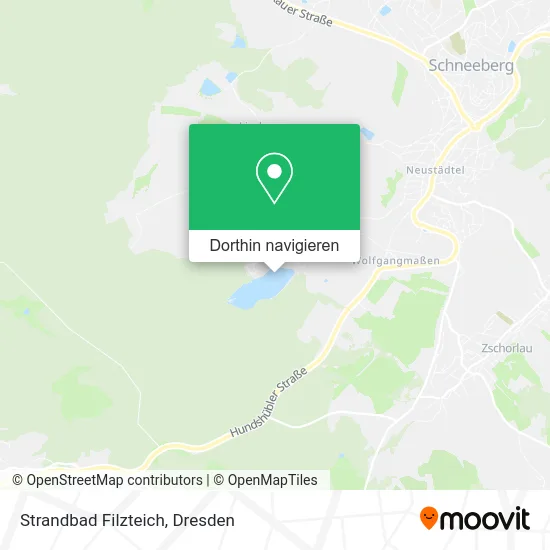 Strandbad Filzteich Karte