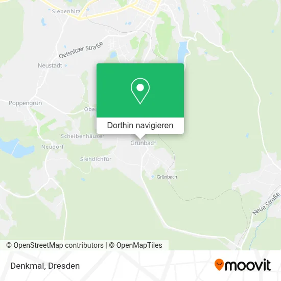Denkmal Karte