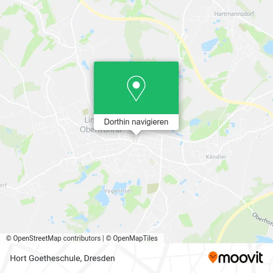 Hort Goetheschule Karte
