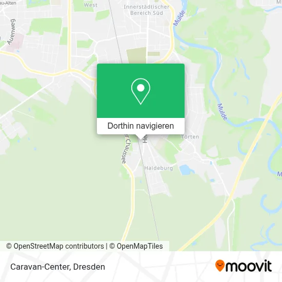 Caravan-Center Karte