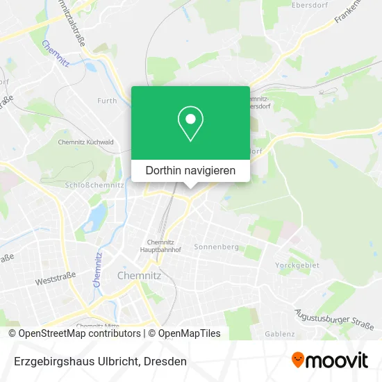 Erzgebirgshaus Ulbricht Karte