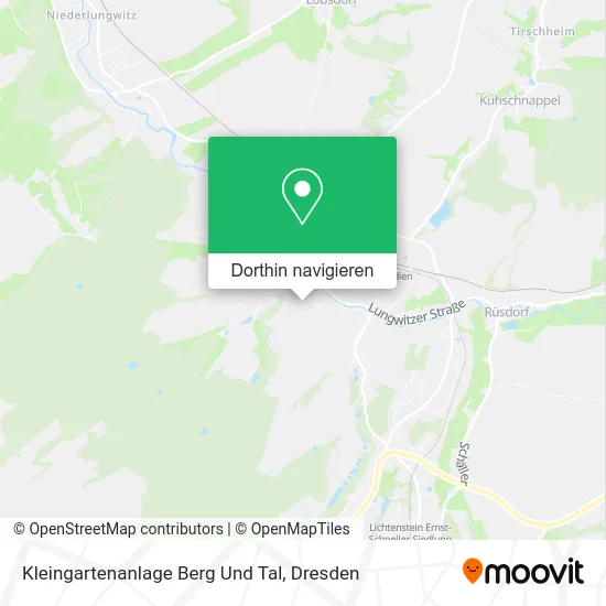 Kleingartenanlage Berg Und Tal Karte
