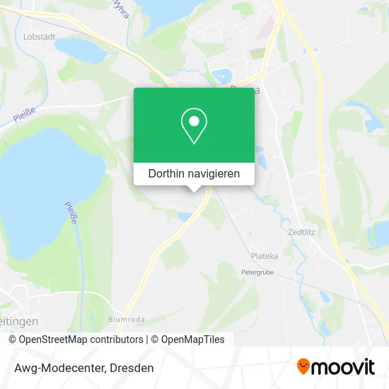 Awg-Modecenter Karte