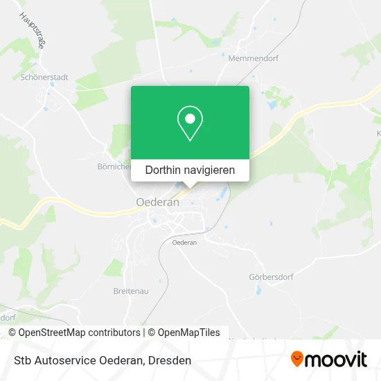 Stb Autoservice Oederan Karte