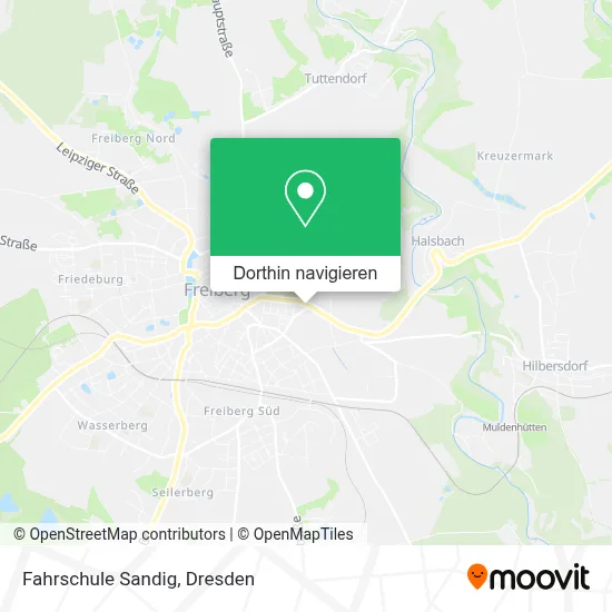 Fahrschule Sandig Karte