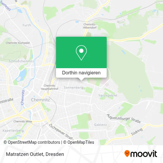 Matratzen Outlet Karte