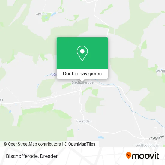 Bischofferode Karte