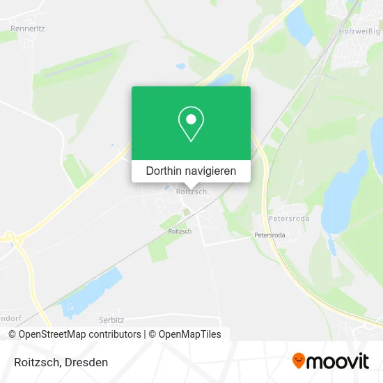Roitzsch Karte