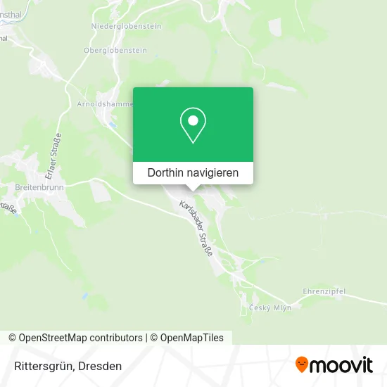 Rittersgrün Karte