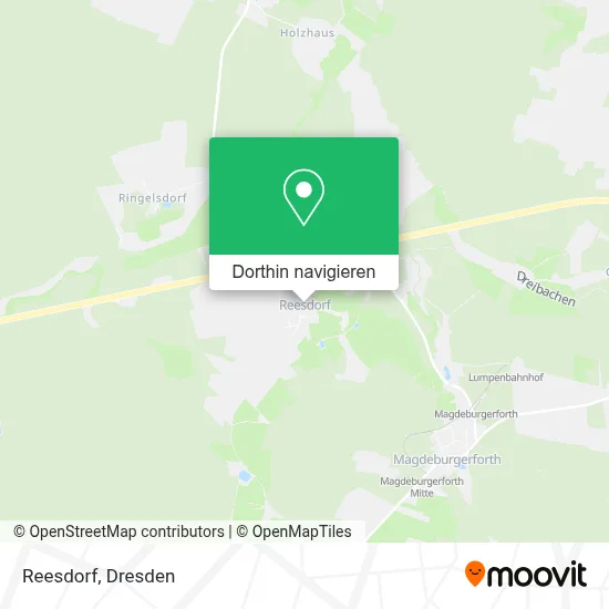 Reesdorf Karte