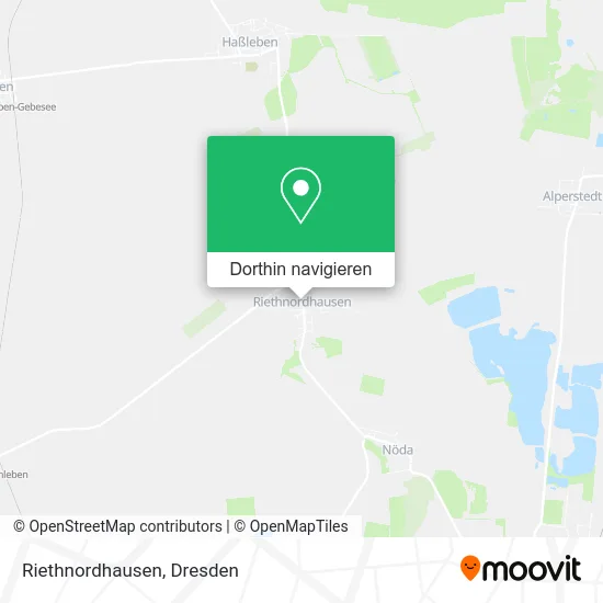 Riethnordhausen Karte