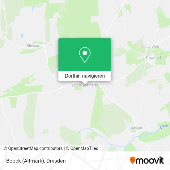 Boock (Altmark) Karte