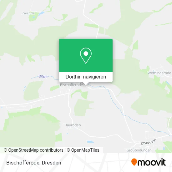 Bischofferode Karte