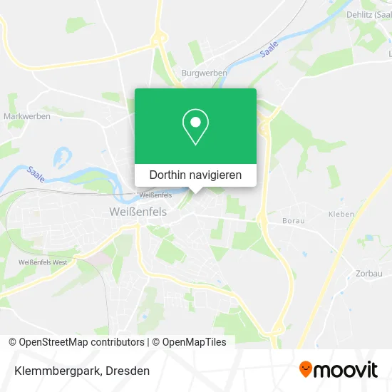 Klemmbergpark Karte