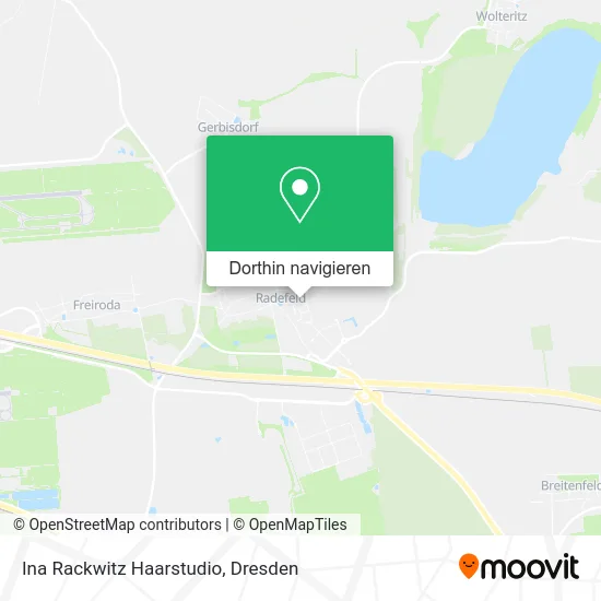 Ina Rackwitz Haarstudio Karte